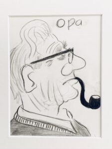 karikatuur opa ?